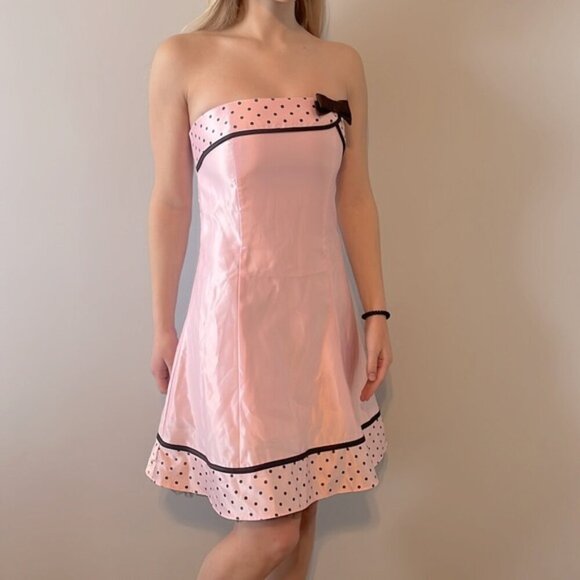 Jessica McClintock for Gunne sax pink dress - Picture 1 of 7